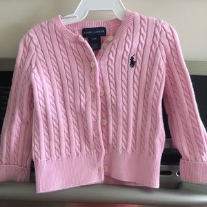 Ralph Lauren 12 month girls cardigan